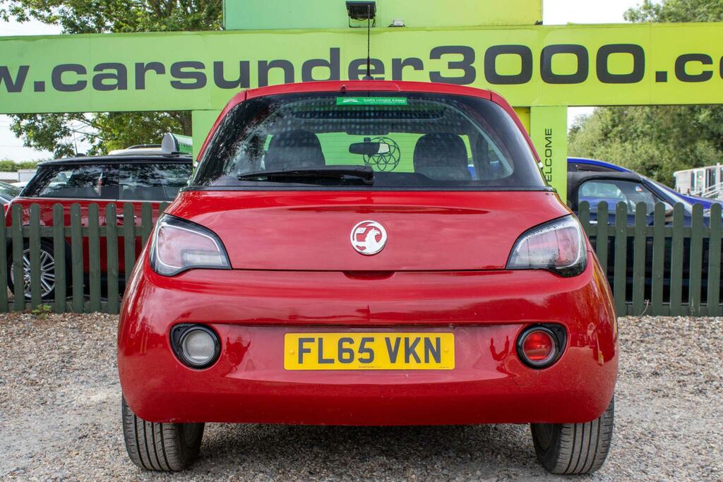 Vauxhall Adam 1.2I Glam Euro 6 FL65VKN Red #5