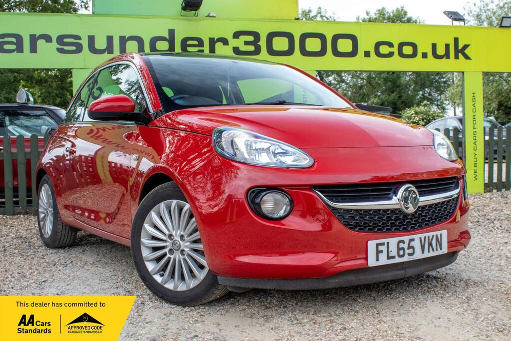 Vauxhall Adam 1.2I Glam Euro 6 Red