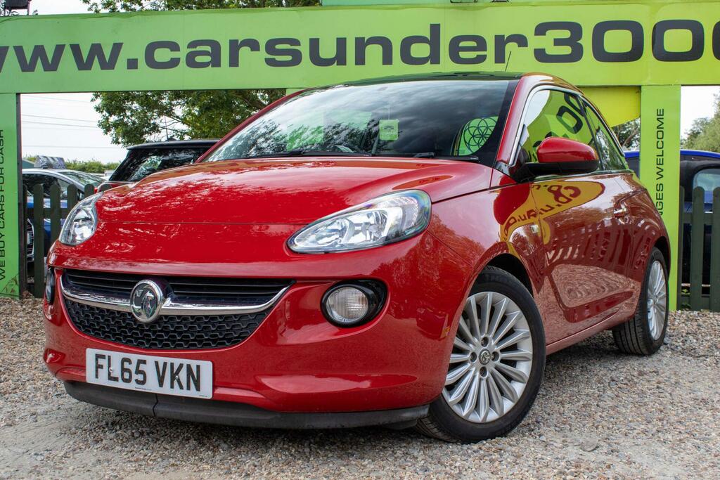 Vauxhall Adam 1.2I Glam Euro 6 FL65VKN Red #3