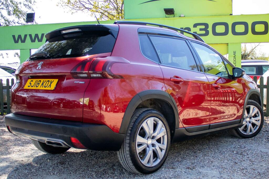 Peugeot 2008 1.2 Puretech Gpf Gt Line Euro 6 Ss SJ18KOX Red #6