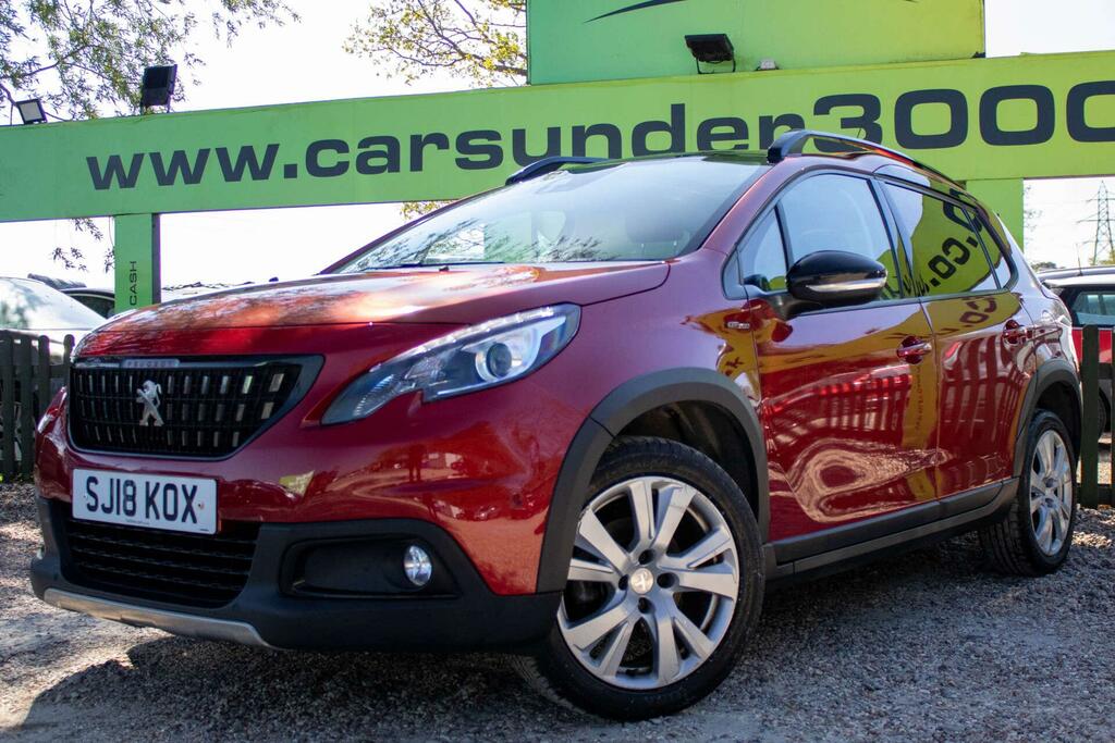 Peugeot 2008 1.2 Puretech Gpf Gt Line Euro 6 Ss SJ18KOX Red #3