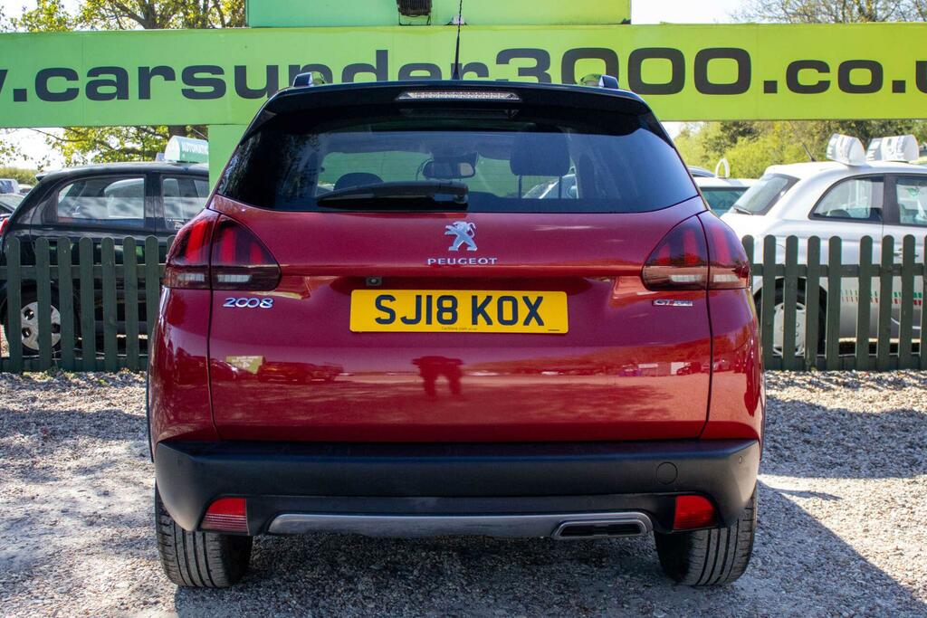 Peugeot 2008 1.2 Puretech Gpf Gt Line Euro 6 Ss SJ18KOX Red #5