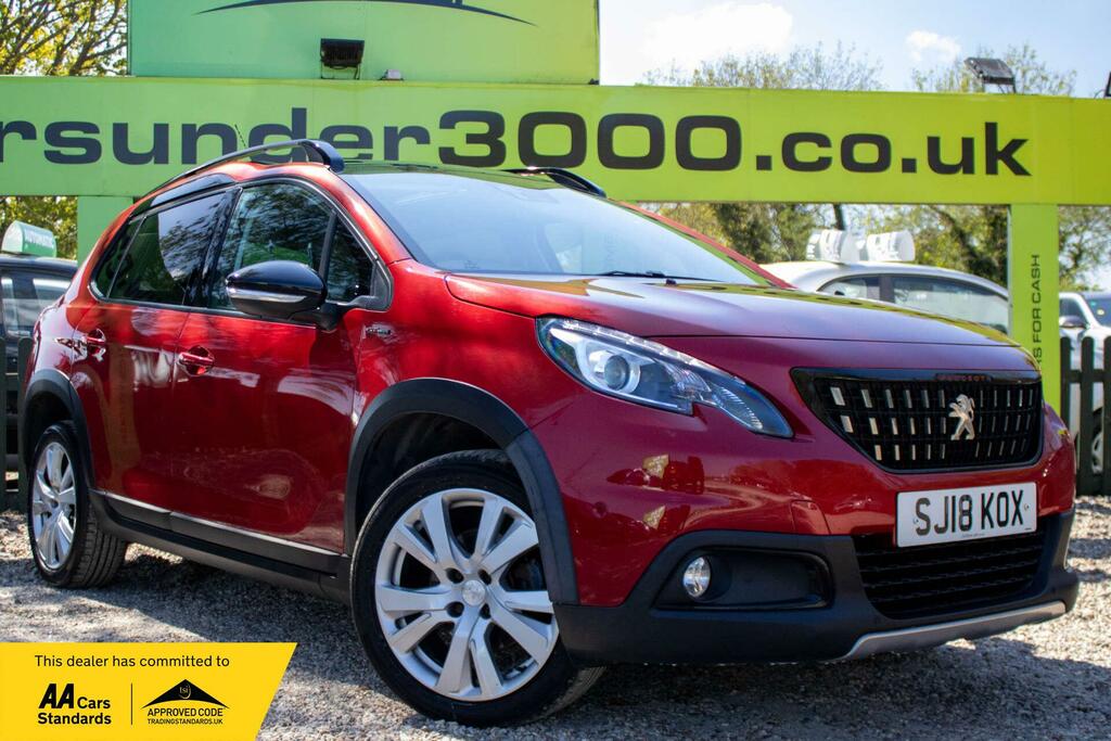 Peugeot 2008 1.2 Puretech Gpf Gt Line Euro 6 Ss Red