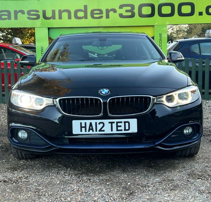 BMW 4 Series 2.0 420I Sport Euro 6 Ss HA12TED Black #3
