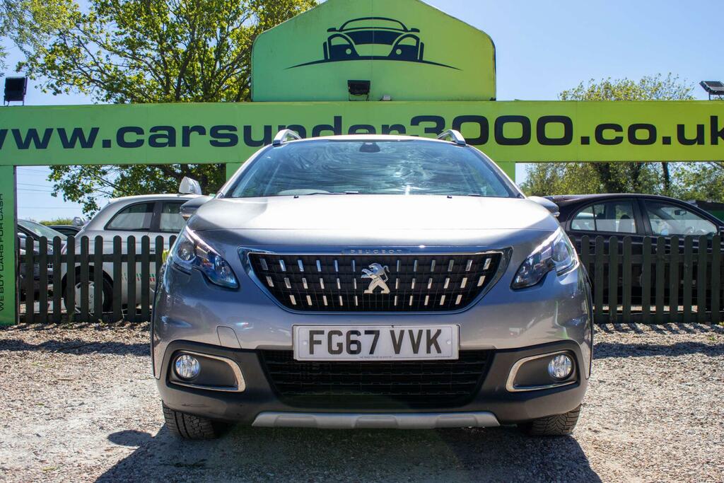 Peugeot 2008 1.2 Puretech Allure Euro 6 Ss FG67VVK Grey #2