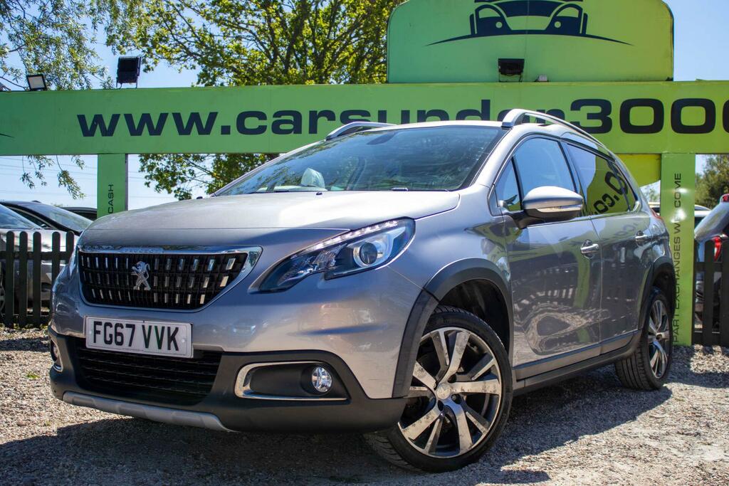 Peugeot 2008 1.2 Puretech Allure Euro 6 Ss FG67VVK Grey #3