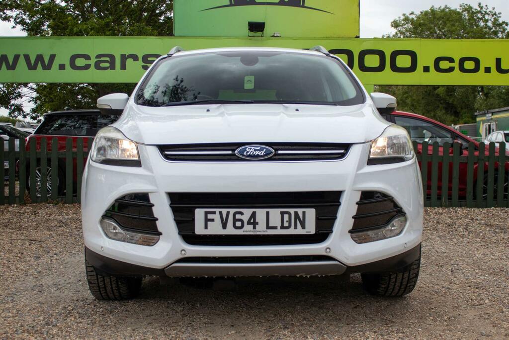Ford Kuga 2.0 Tdci Titanium Awd Euro 5 FV64LDN White #2