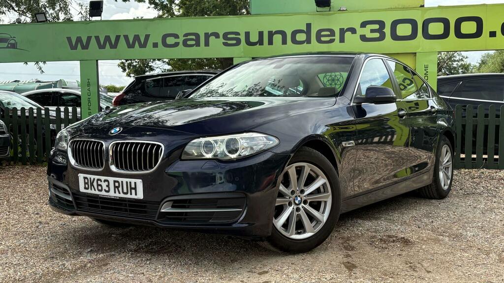 BMW 5 Series 2.0 520D Se Euro 6 Ss BK63RUH Blue #3