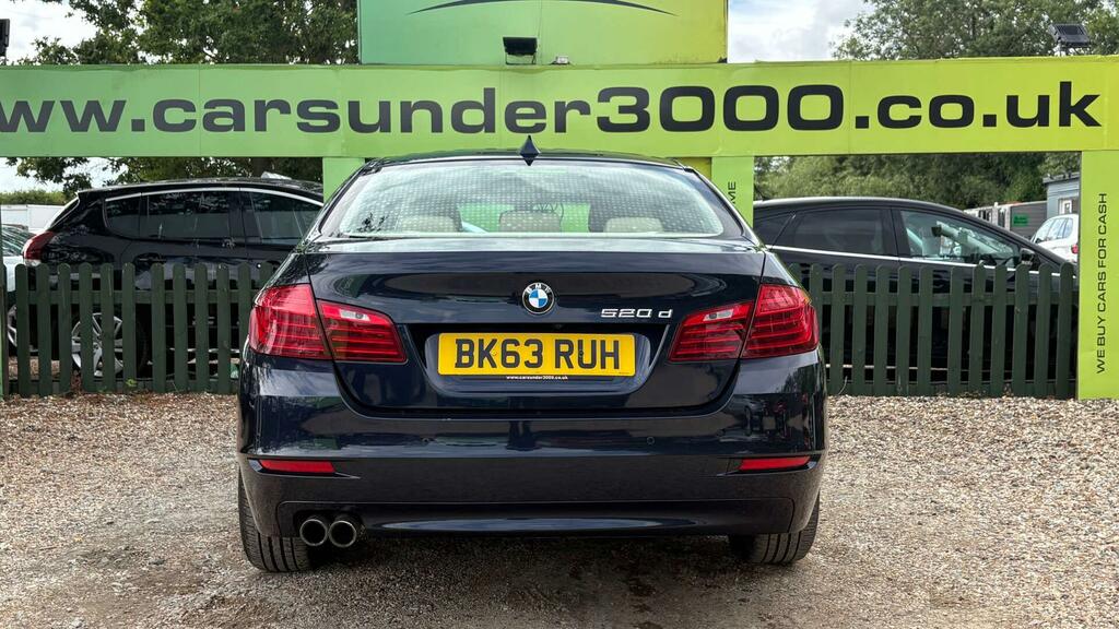 BMW 5 Series 2.0 520D Se Euro 6 Ss BK63RUH Blue #5
