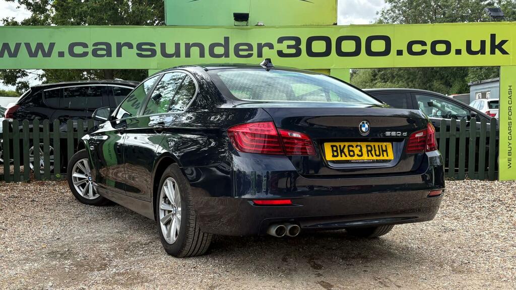 BMW 5 Series 2.0 520D Se Euro 6 Ss BK63RUH Blue #4