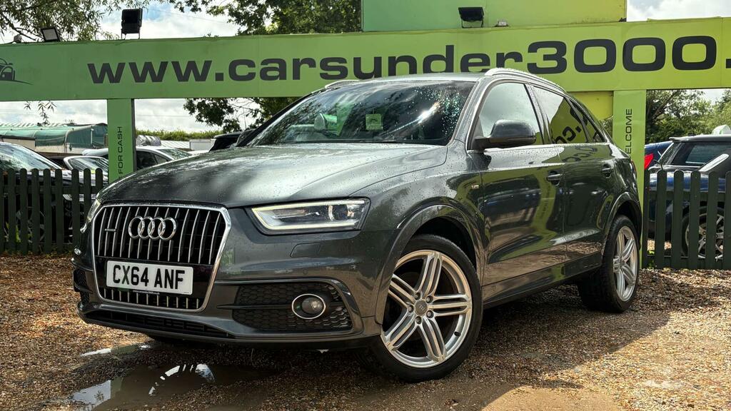 Audi Q3 2.0 Tdi S Line Plus Quattro Euro 5 Ss CX64ANF Grey #3