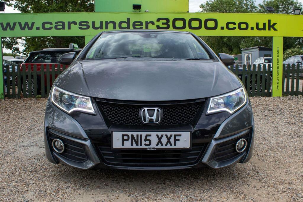 Honda Civic 1.4 I-vtec Se Plus Euro 6 Ss Grey #2