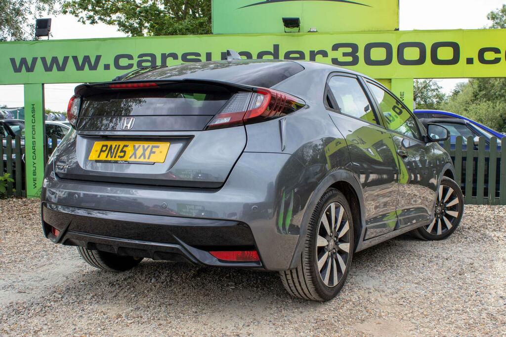 Honda Civic 1.4 I-vtec Se Plus Euro 6 Ss Grey #6