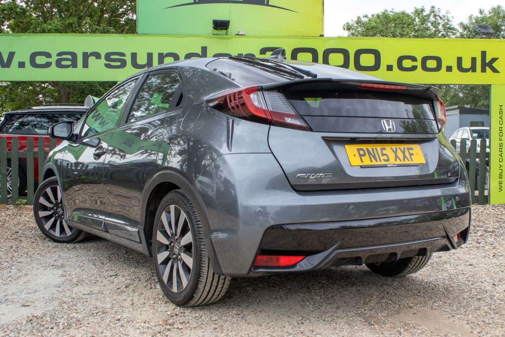 Honda Civic 1.4 I-vtec Se Plus Euro 6 Ss Grey #4