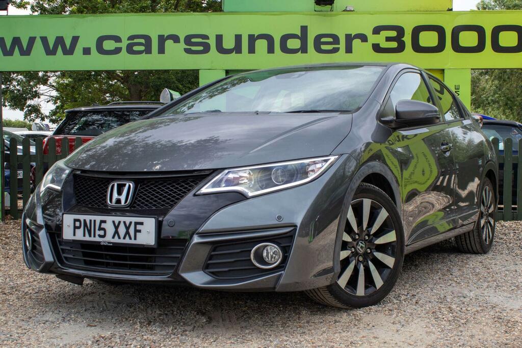 Honda Civic 1.4 I-vtec Se Plus Euro 6 Ss Grey #3