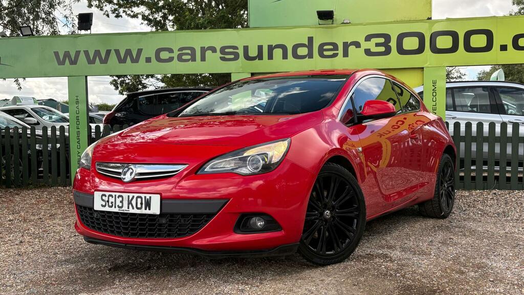 Vauxhall Astra GTC Sri Red #3