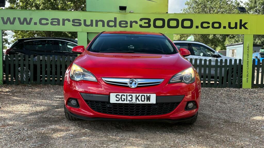 Vauxhall Astra GTC Sri Red #2