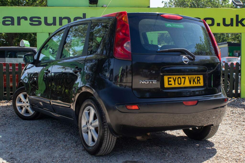 Nissan Note 1.6 16V Se EY07VKR Black #4