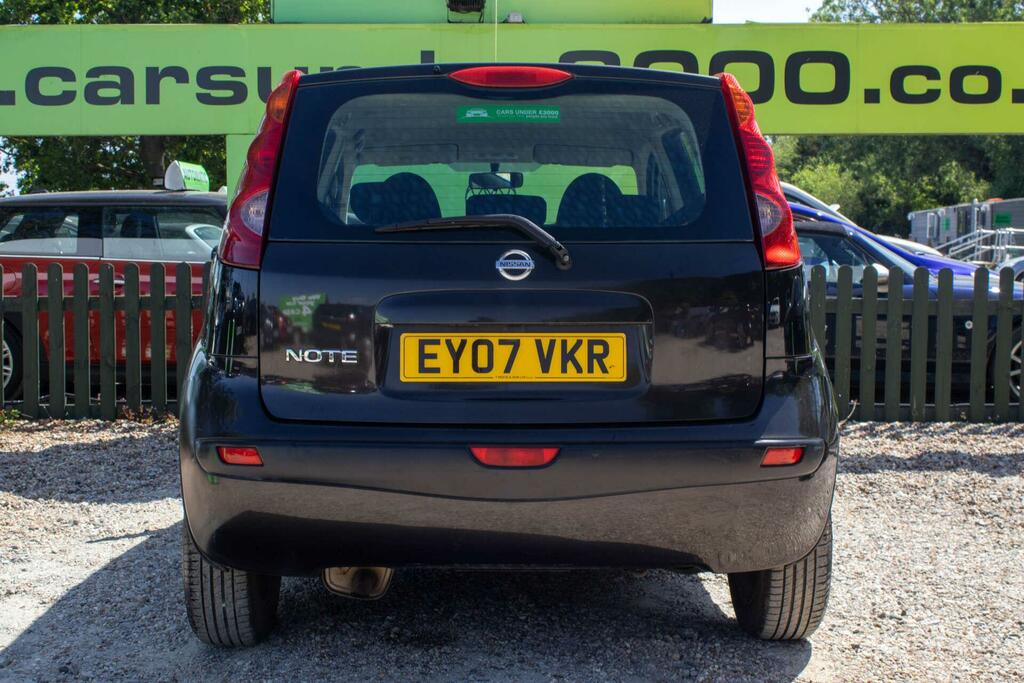 Nissan Note 1.6 16V Se EY07VKR Black #5