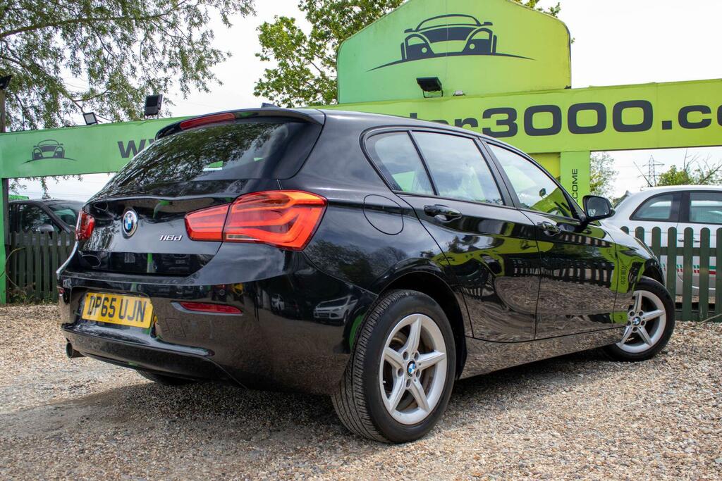BMW 1 Series 1.5 116D Se Euro 6 Ss DP65UJN Black #5
