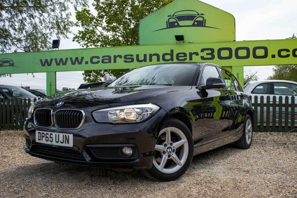 BMW 1 Series 1.5 116D Se Euro 6 Ss DP65UJN Black #3