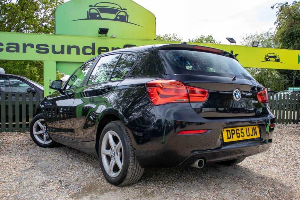 BMW 1 Series 1.5 116D Se Euro 6 Ss DP65UJN Black #4