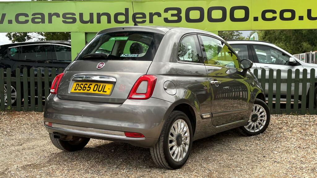 Fiat 500 1.2 Lounge Euro 6 Ss DS65OUL Grey #6