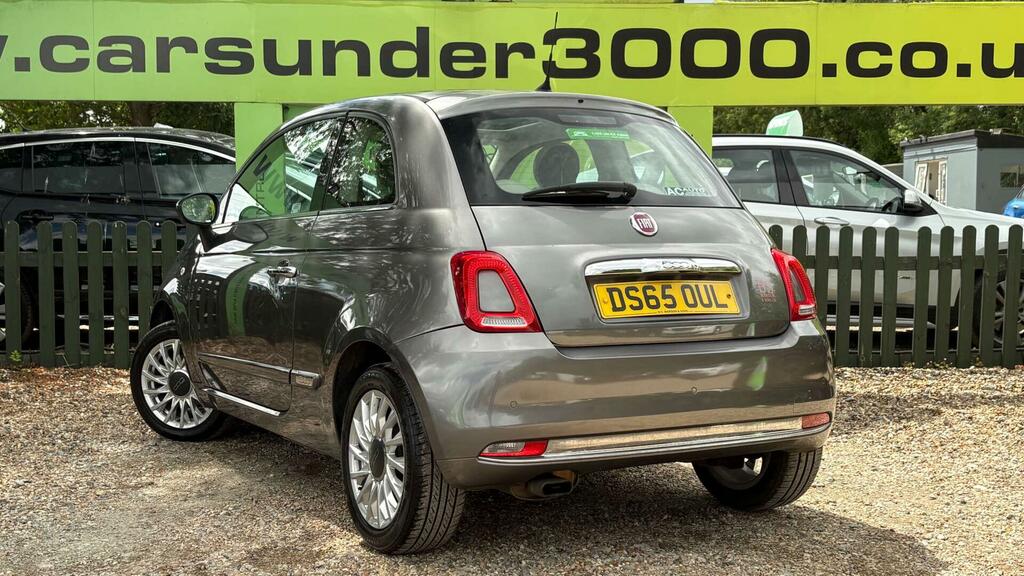 Fiat 500 1.2 Lounge Euro 6 Ss DS65OUL Grey #4