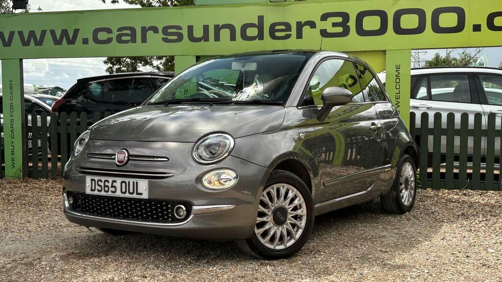 Fiat 500 1.2 Lounge Euro 6 Ss DS65OUL Grey #3