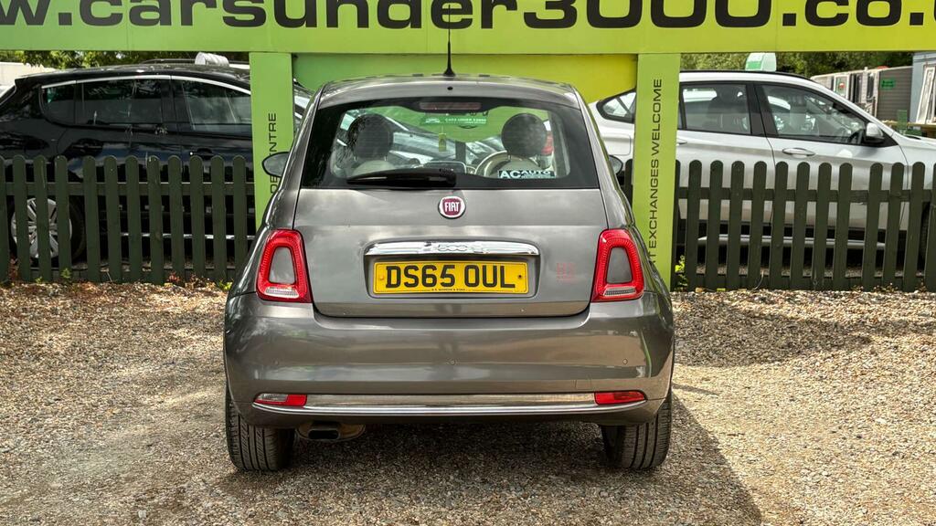Fiat 500 1.2 Lounge Euro 6 Ss DS65OUL Grey #5