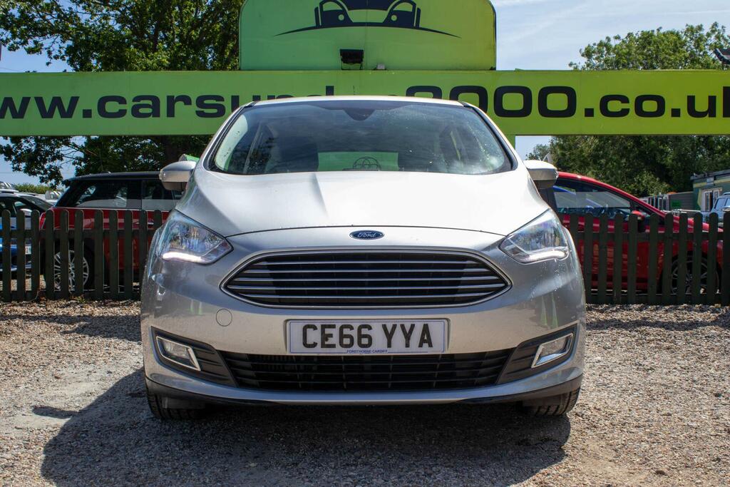 Ford C-Max 1.0T Ecoboost Titanium Euro 6 Ss Nav Silver #2