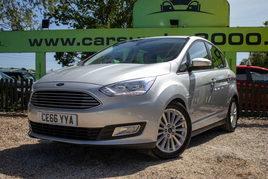 Ford C-Max 1.0T Ecoboost Titanium Euro 6 Ss Nav Silver #3