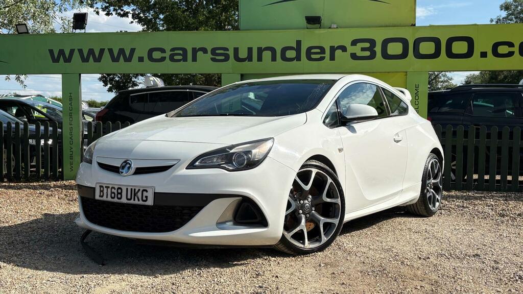 Vauxhall Astra GTC 2.0T Vxr Euro 6 Ss White #3