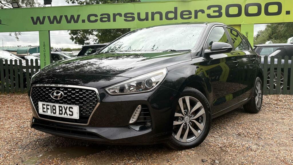 Hyundai I30 1.0 T-gdi Blue Drive Se Nav Euro 6 Ss EF18BXS Black #3