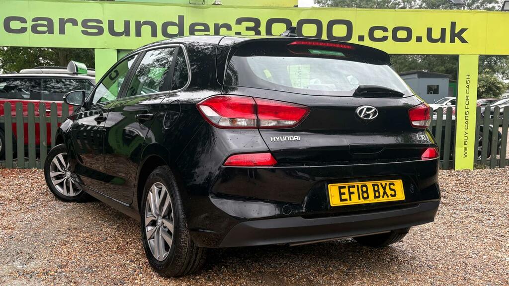 Hyundai I30 1.0 T-gdi Blue Drive Se Nav Euro 6 Ss EF18BXS Black #4