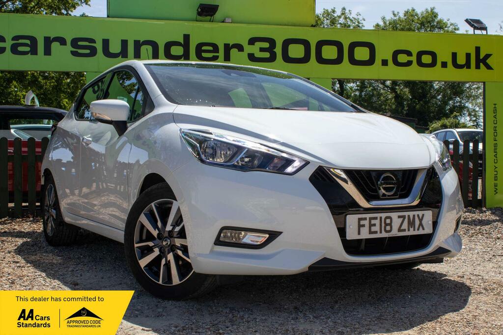 Nissan Micra 0.9 Ig-t Acenta Euro 6 Ss White