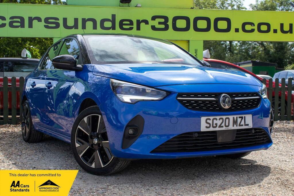 Vauxhall Corsa-e 50Kwh Elite Nav 7.4Kw Charger SG20MZL Blue