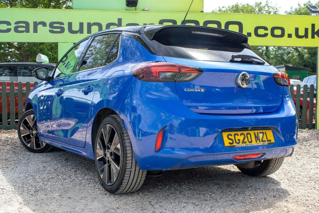 Vauxhall Corsa-e 50Kwh Elite Nav 7.4Kw Charger SG20MZL Blue #4
