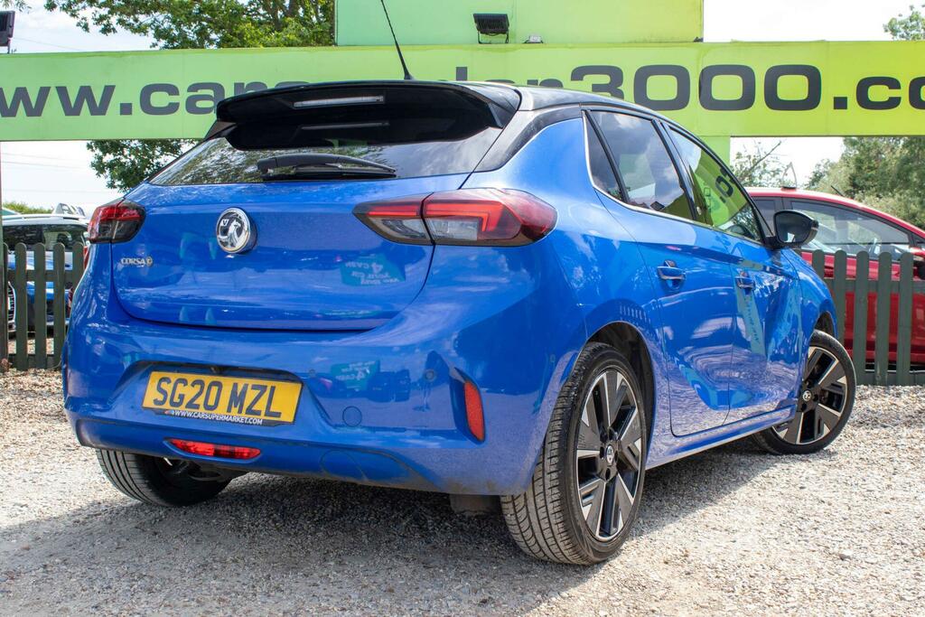 Vauxhall Corsa-e 50Kwh Elite Nav 7.4Kw Charger SG20MZL Blue #6
