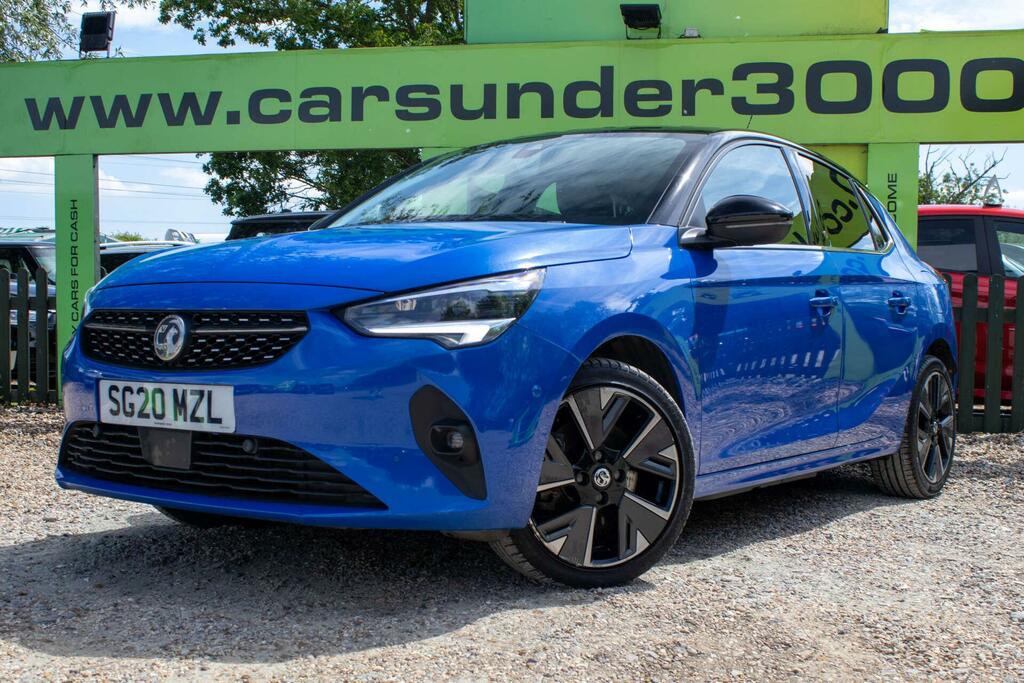 Vauxhall Corsa-e 50Kwh Elite Nav 7.4Kw Charger SG20MZL Blue #3