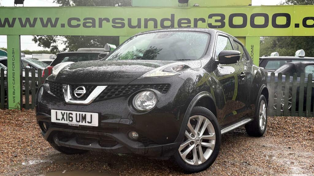 Nissan Juke 1.2 Dig-t N-connecta Euro 6 Ss LX16UMJ Black #3