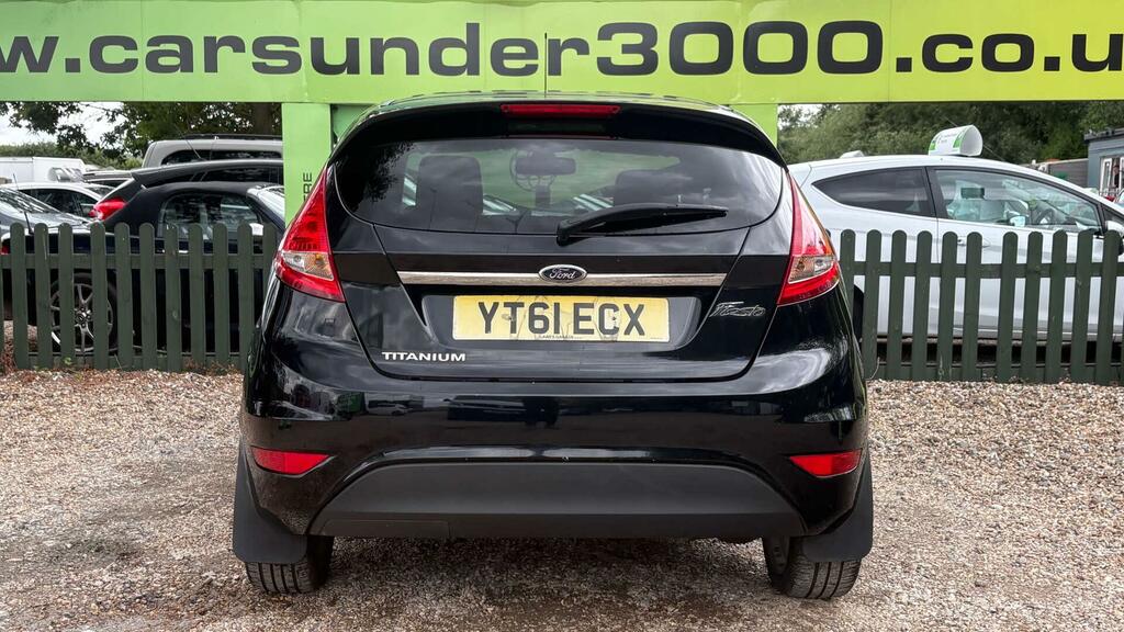 Ford Fiesta 1.4 Tdci Dpf Titanium YT61ECX Black #5