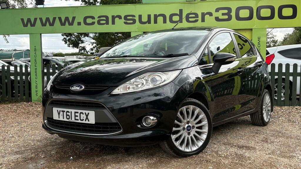 Ford Fiesta 1.4 Tdci Dpf Titanium YT61ECX Black #3