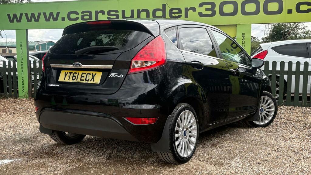 Ford Fiesta 1.4 Tdci Dpf Titanium YT61ECX Black #6