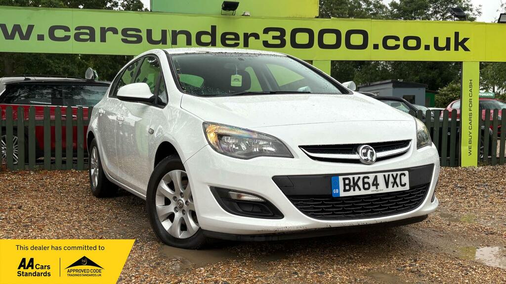 Vauxhall Astra 1.6 Cdti Ecoflex Design Euro 6 Ss White