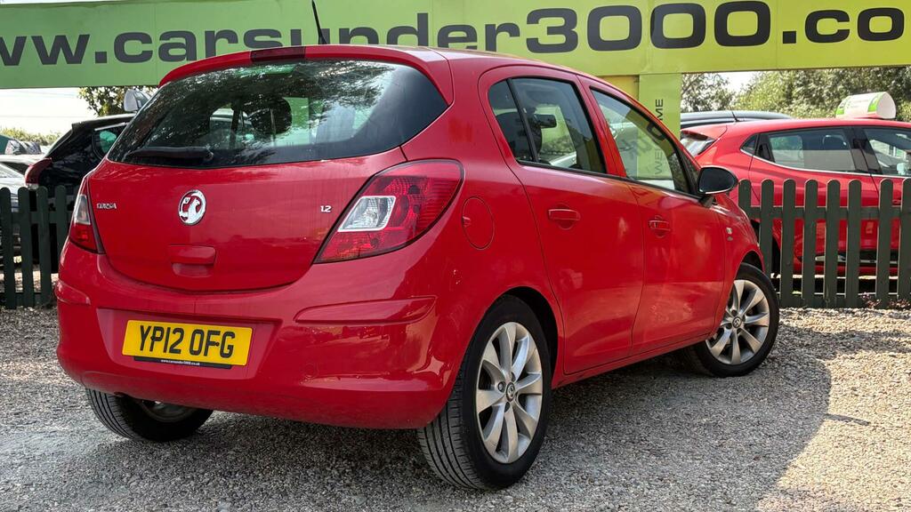 Vauxhall Corsa 1.2 16V Active Euro 5 Ac Red #6