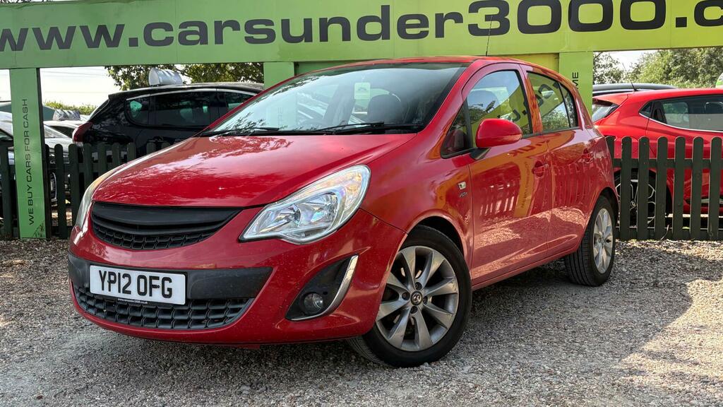 Vauxhall Corsa 1.2 16V Active Euro 5 Ac Red #3
