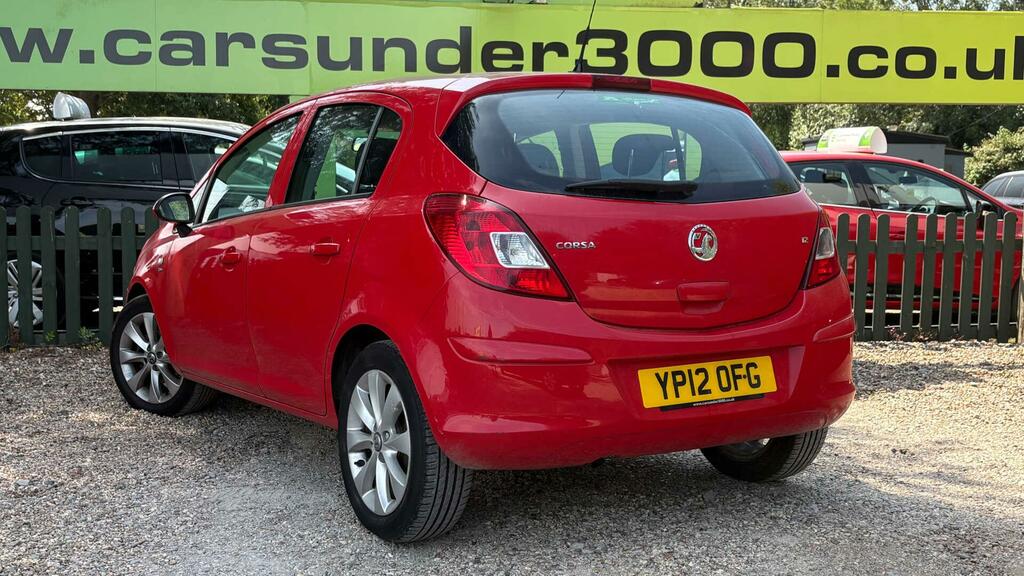 Vauxhall Corsa 1.2 16V Active Euro 5 Ac Red #4