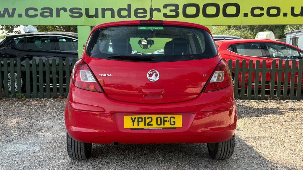 Vauxhall Corsa 1.2 16V Active Euro 5 Ac Red #5