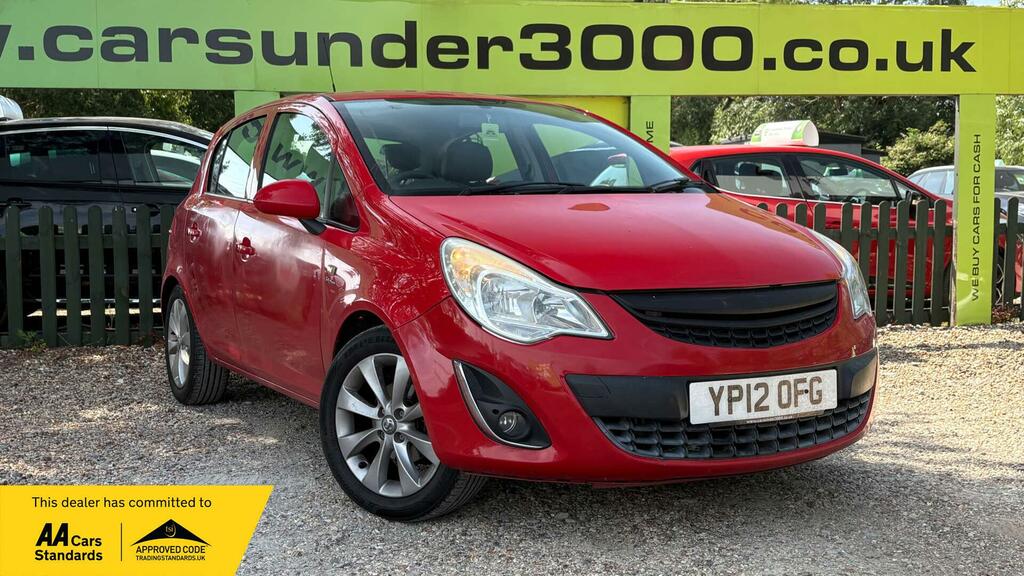 Vauxhall Corsa 1.2 16V Active Euro 5 Ac Red
